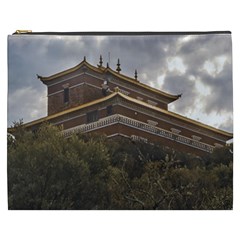 Buddhist Temple, Lavalleja, Uruguay Cosmetic Bag (xxxl) by dflcprintsclothing
