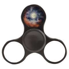 Dark Full Moonscape Midnight Scene Finger Spinner by dflcprintsclothing