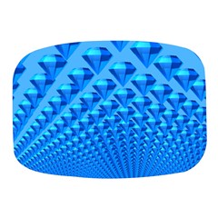 Diamond Pattern Mini Square Pill Box by Sparkle