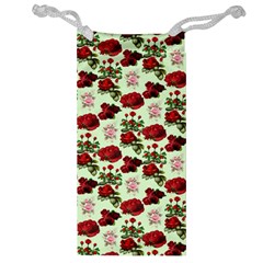 Flowers Pattern Jewelry Bag