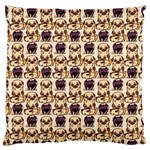 Pugs Large Cushion Case (Two Sides) Front
