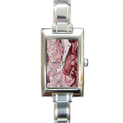 Cora; abstraction Rectangle Italian Charm Watch