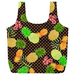 Troipcal Pineapple Fun Full Print Recycle Bag (xl) by PaperDesignNest