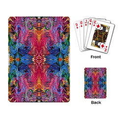 Firey Repeats I Playing Cards Single Design (rectangle) by kaleidomarblingart