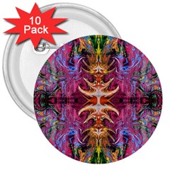 Firey Repeats Iv 3  Buttons (10 Pack) 