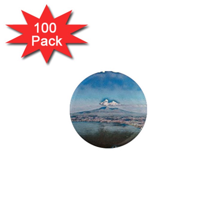 Napoli - Vesuvio 1  Mini Magnets (100 pack) 