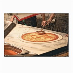 Let`s Make Pizza Postcards 5  X 7  (pkg Of 10) by ConteMonfrey