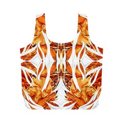 Dragon Symmetry I Full Print Recycle Bag (m) by kaleidomarblingart