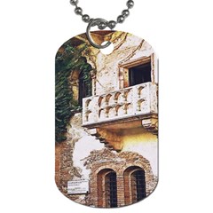Juliet`s Windows   Dog Tag (two Sides) by ConteMonfrey