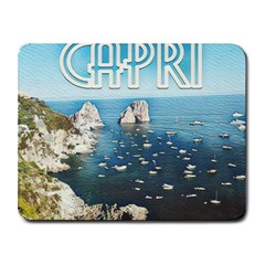 Capri, Italy Vintage Island  Small Mousepad by ConteMonfrey