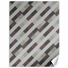Pale Multicolored Stripes Pattern Canvas 36  X 48  by dflcprintsclothing