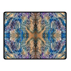 Blend Friday  One Side Fleece Blanket (small) by kaleidomarblingart