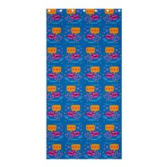 Speak Love Pattern On Blue Shower Curtain 36  X 72  (stall)  by TetiBright