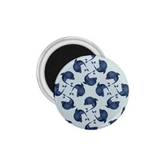 Blue Dolphins Pattern 1 75  Magnets by TetiBright