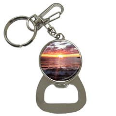 Tropical Sunset Bottle Opener Key Chain by StarvingArtisan