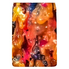 Multicolored Melted Wax Texture Removable Flap Cover (l) by dflcprintsclothing