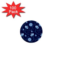 Flower 1  Mini Buttons (100 Pack)  by zappwaits