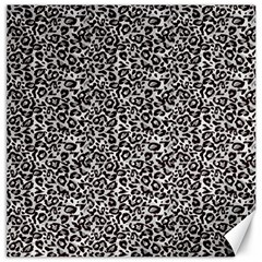 Black Cheetah Skin Canvas 20  x 20 