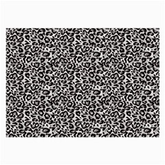 Black Cheetah Skin Large Glasses Cloth