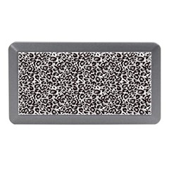 Black Cheetah Skin Memory Card Reader (Mini)