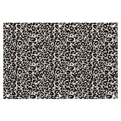 Black Cheetah Skin Banner and Sign 6  x 4 