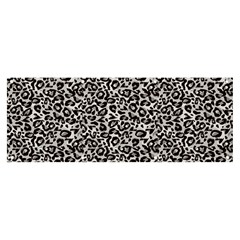 Black Cheetah Skin Banner and Sign 8  x 3 