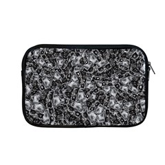 Creepy Head Mask Motif Random Pattern Apple Macbook Pro 13  Zipper Case by dflcprintsclothing