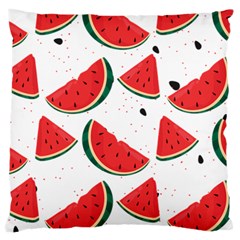 Watermelon Seamless Pattern Large Cushion Case (two Sides) by Jancukart