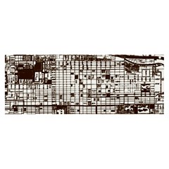 Antique Oriental Town Map  Banner And Sign 8  X 3  by ConteMonfrey