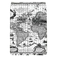 Antique Mapa Mundi Revisited Removable Flap Cover (s) by ConteMonfrey