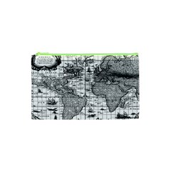 Antique Mapa Mundi Revisited Cosmetic Bag (xs) by ConteMonfrey