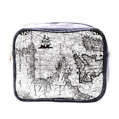 Antique Mercant Map  Mini Toiletries Bag (one Side) by ConteMonfrey