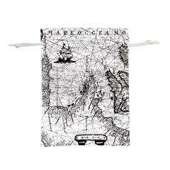 Antique Mercant Map  Lightweight Drawstring Pouch (s) by ConteMonfrey