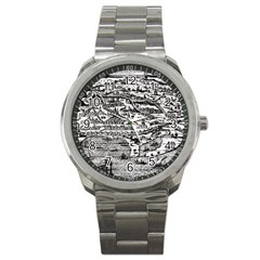 Old Civilization Sport Metal Watch by ConteMonfrey