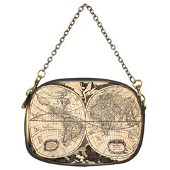 World Map - Nova Delineatio Totius Orbis Terrarum -  1659-1733 Chain Purse (two Sides) by ConteMonfrey