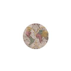 Mapa Mundi 1775 1  Mini Buttons