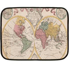 Mapa Mundi 1775 Fleece Blanket (Mini)