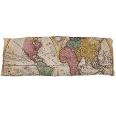 Mapa Mundi 1775 Body Pillow Case Dakimakura (Two Sides)