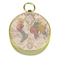 Mapa Mundi 1775 Gold Compasses