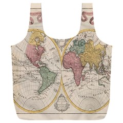 Mapa Mundi 1775 Full Print Recycle Bag (xxxl) by ConteMonfrey