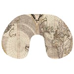 Mapa Mundi - 1774 Travel Neck Pillow Back