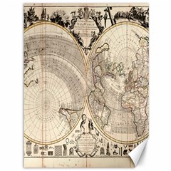 Mapa Mundi - 1774 Canvas 36  X 48  by ConteMonfrey