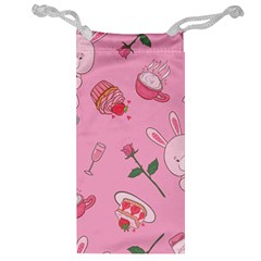 Valentine Pattern Jewelry Bag by designsbymallika
