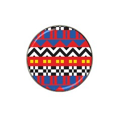 Shapes Rows Hat Clip Ball Marker (10 pack)