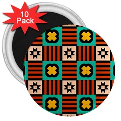 Shapes In Shapes                                                               3  Magnet (10 Pack)