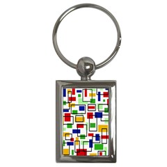 Colorful rectangles                                                                      Key Chain (Rectangle)