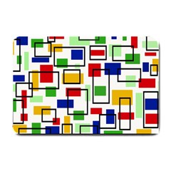 Colorful rectangles                                                                      Small Doormat