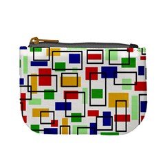 Colorful rectangles                                                                     Mini Coin Purse