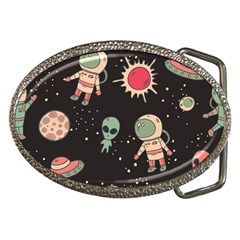 Space Pattern Cartoon Belt Buckles