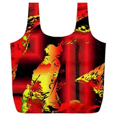 Red Light Ii Full Print Recycle Bag (xl) by MRNStudios